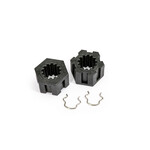 Traxxas TRA10954 Traxxas Funco Front Hex Hubs & Clips (2)