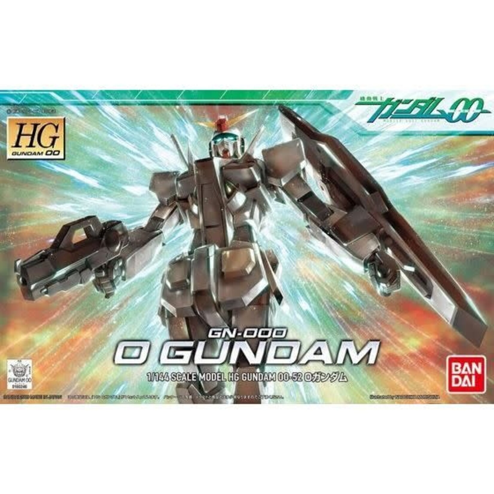 Bandai BAN2076840 Bandai HG #52 Gn-000 00 Gundam (Grey)