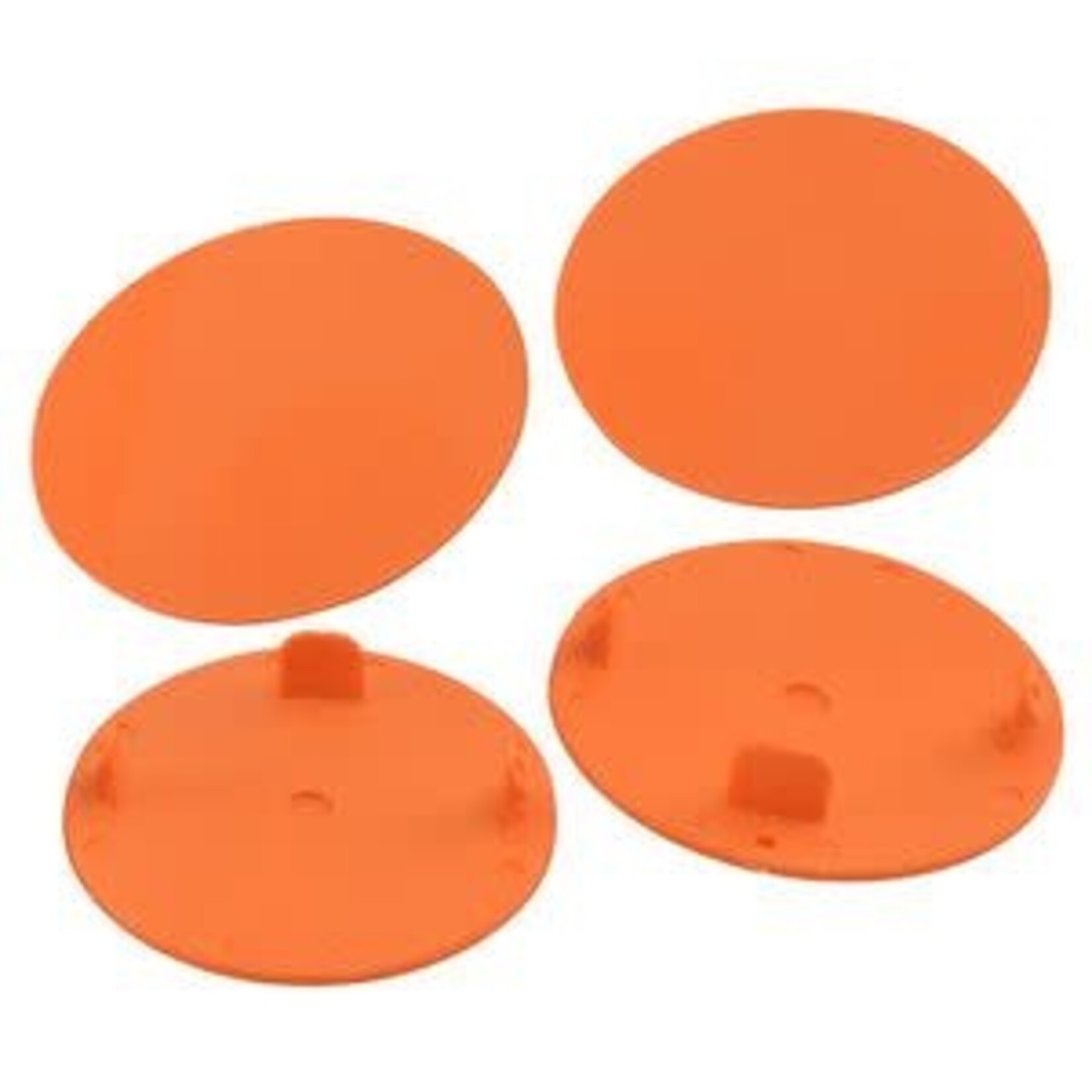 DE Racing DERSMPO DE Racing Snap-In Mud Plugs for Speedway Wheels (Orange)