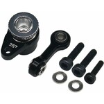 Hot Racing HRAGRM48SH20T Hot Racing Arrma Grom Aluminum Servo Saver Set (Black) (20T)