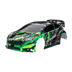 Traxxas **TRA7427-GRN Traxxas Ford Fiesta ST Rally Body Green