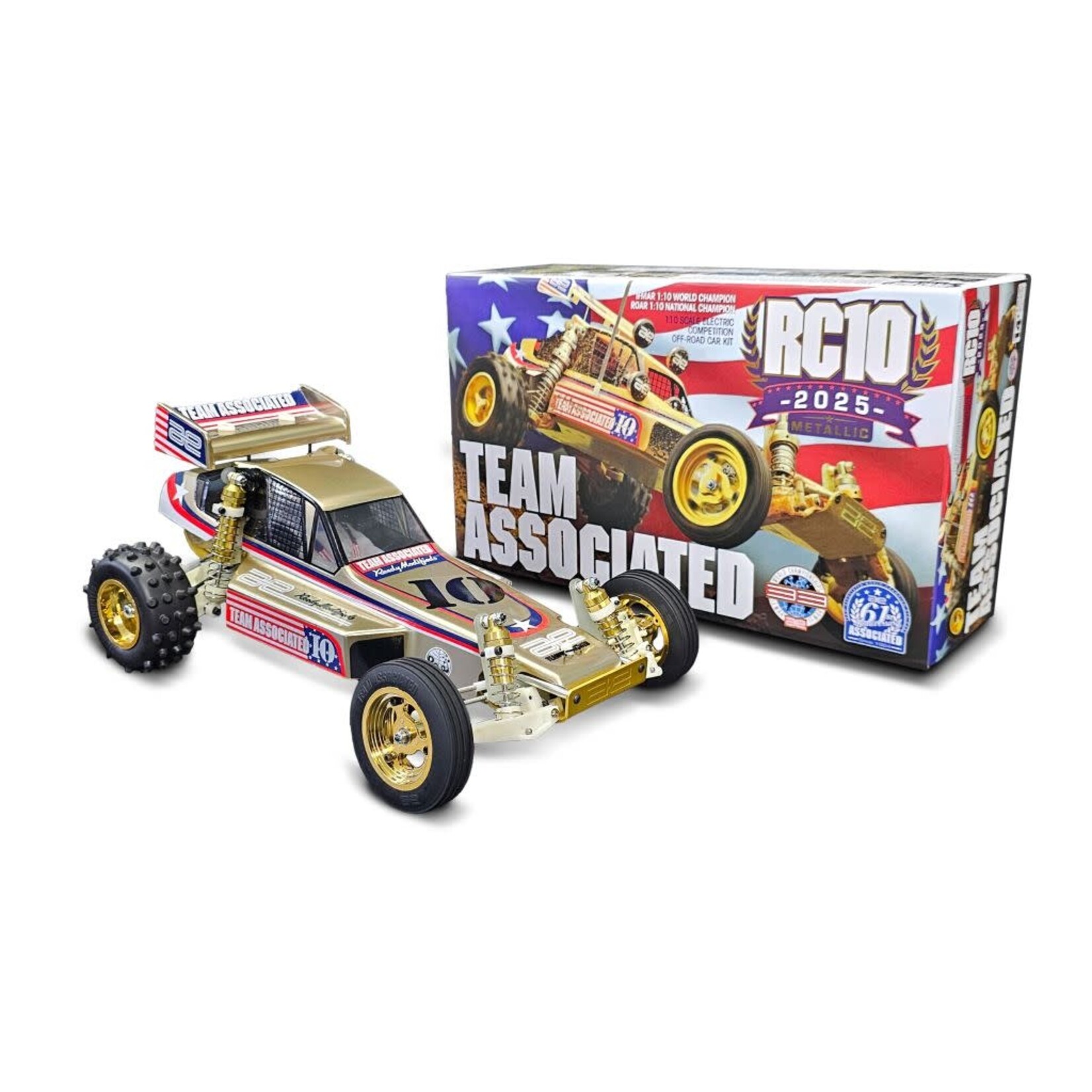 Team Associated ASC6042 Team Associated RC10 Team Car 2025 Metallic Limited Edition Kit
