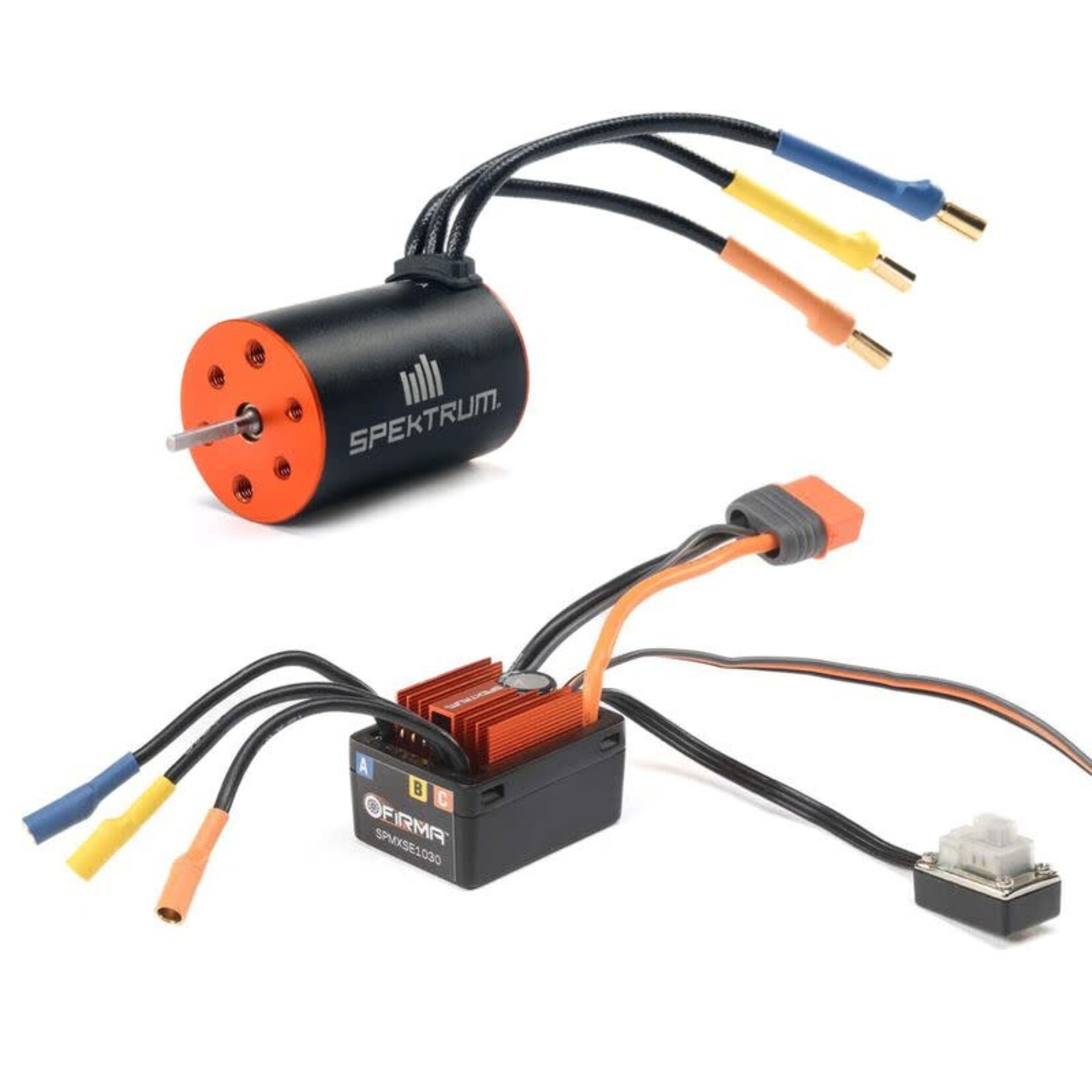 Spektrum **SPMXSEMC14 Firma 30A BL Smart ESC + 4500Kv Motor Combo: Minis