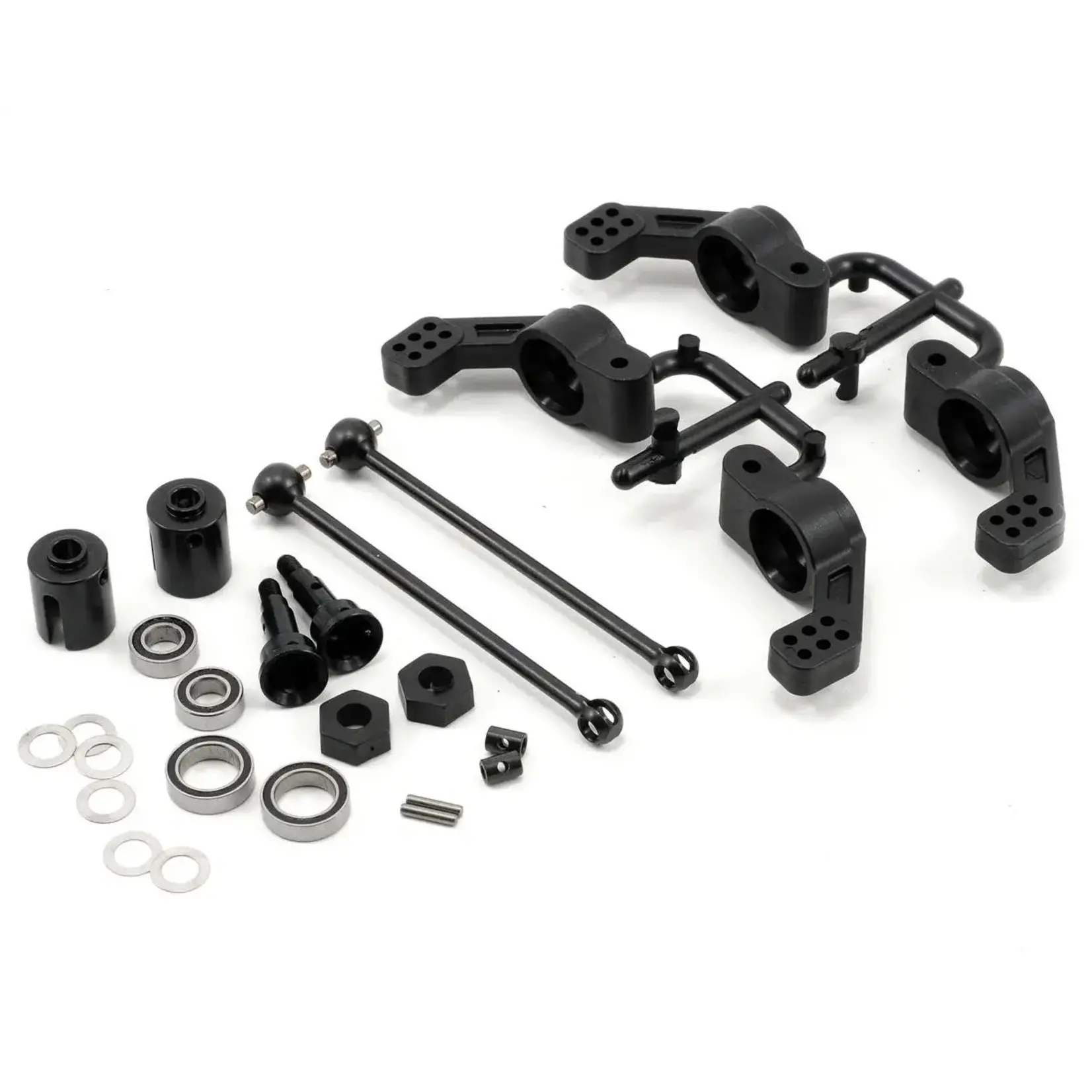 Tekno RC TKR6852X Tekno RC M6 Driveshaft & Hub Carrier Set (Rear, 6mm)