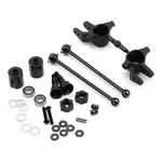 Tekno RC TKR6851X Tekno RC M6 Driveshaft & Steering Block Set (Front, 6mm)