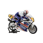 Kyosho KYO34932B Kyosho 1/8 EP Honda NSR500 1991 Motorcycle Kit Hanging on Racer