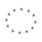 XRay XRA930120 XRay Steel Carbide Balls 2.4mm (x12)