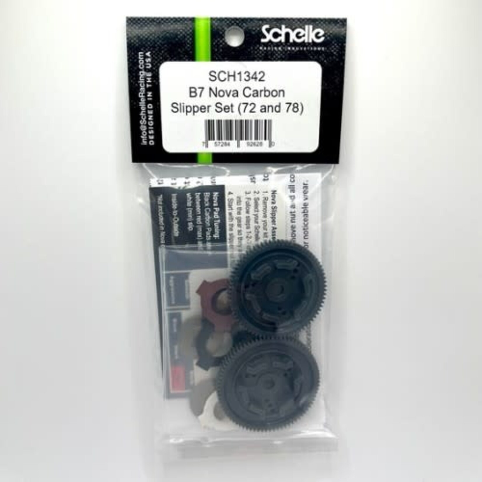 Schelle SCH1342 Schelle B7 Nova Carbon Slipper Set 72 & 78