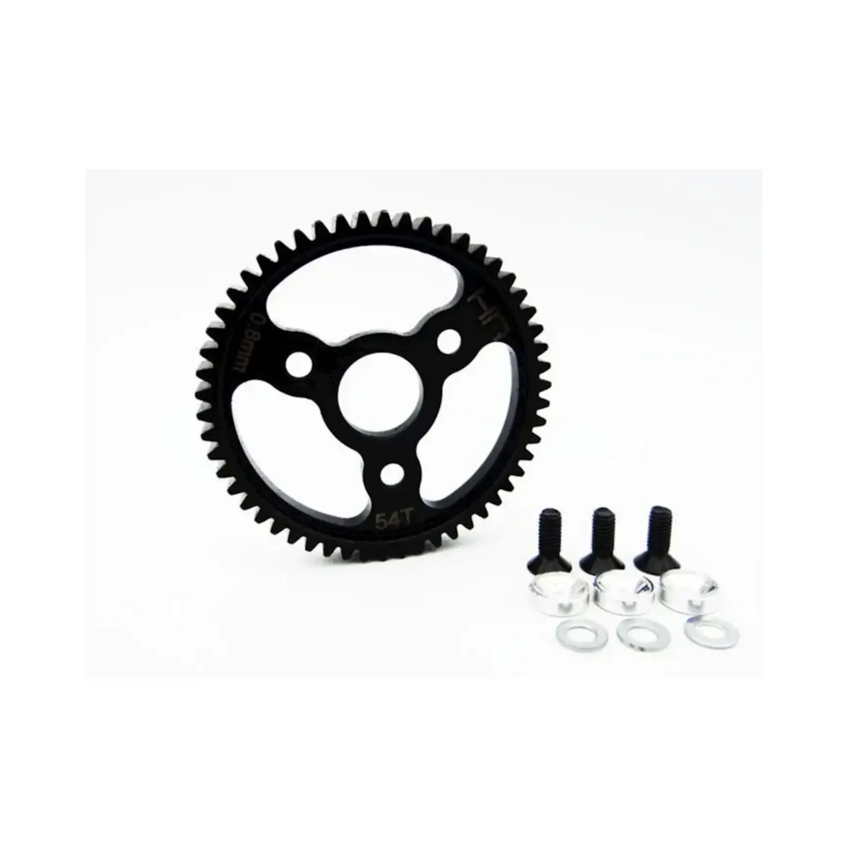 Hot Racing HRASJT254 Hot Racing 32P Steel Spur Gear for Traxxas Slash 4x4/Stampede 4x4 (Silver) (54T)