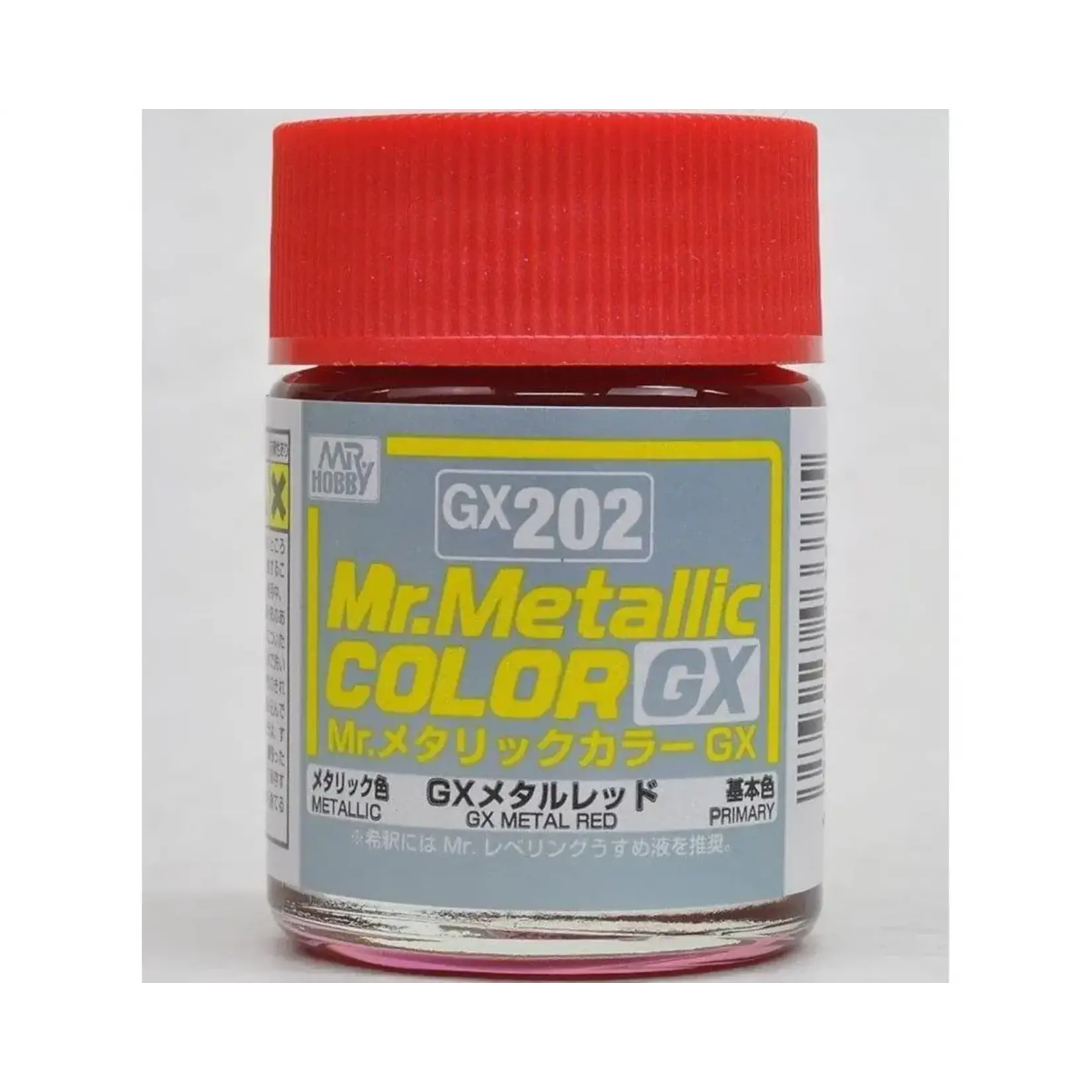 GSI Creos GNZ-GX202 GSI Creos Mr. Hobby GX202 Metallic Red 18ml GX