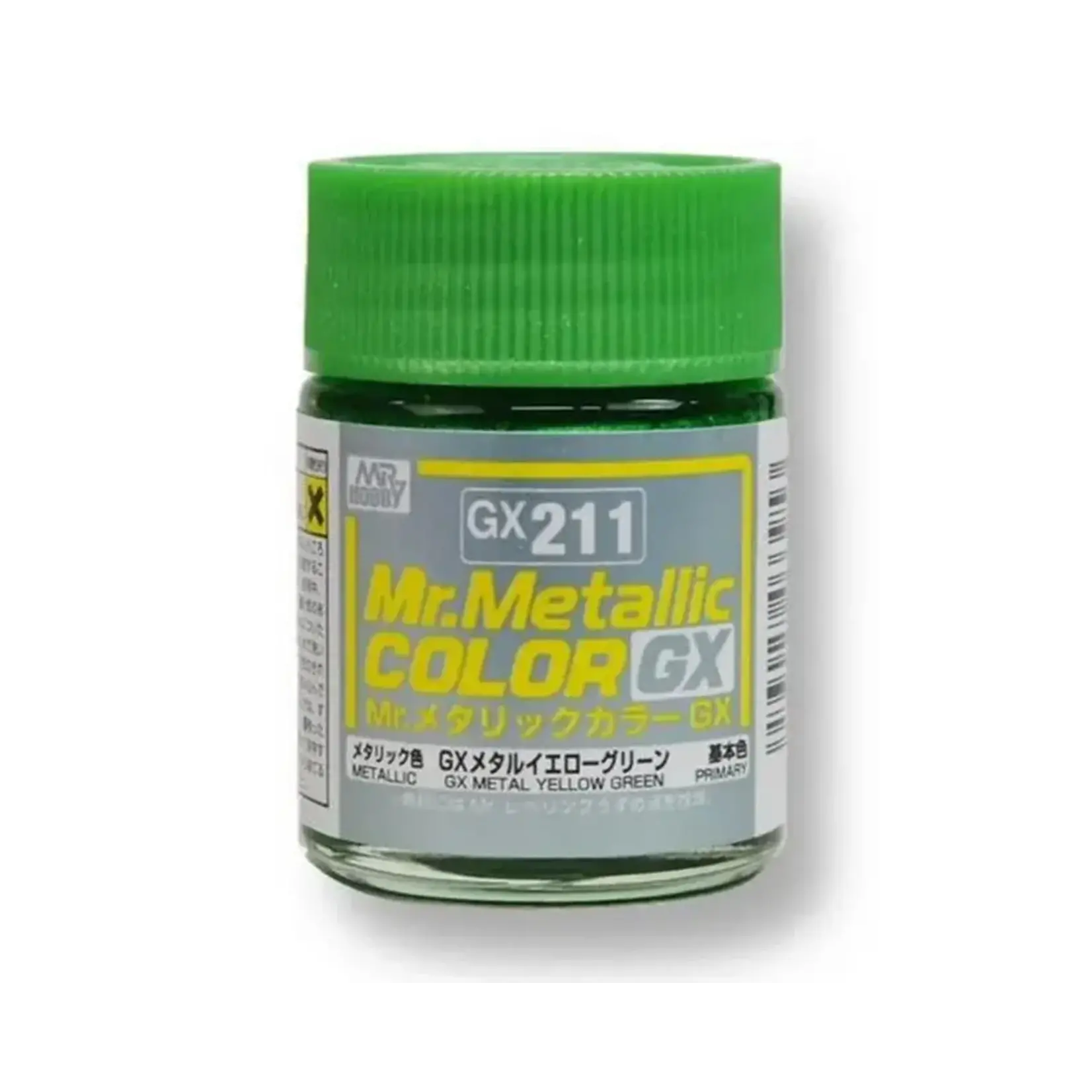 GSI Creos GNZ-GX211 GSI Creos Mr. Hobby GX211 Metallic Yellow Gold 18ml GX