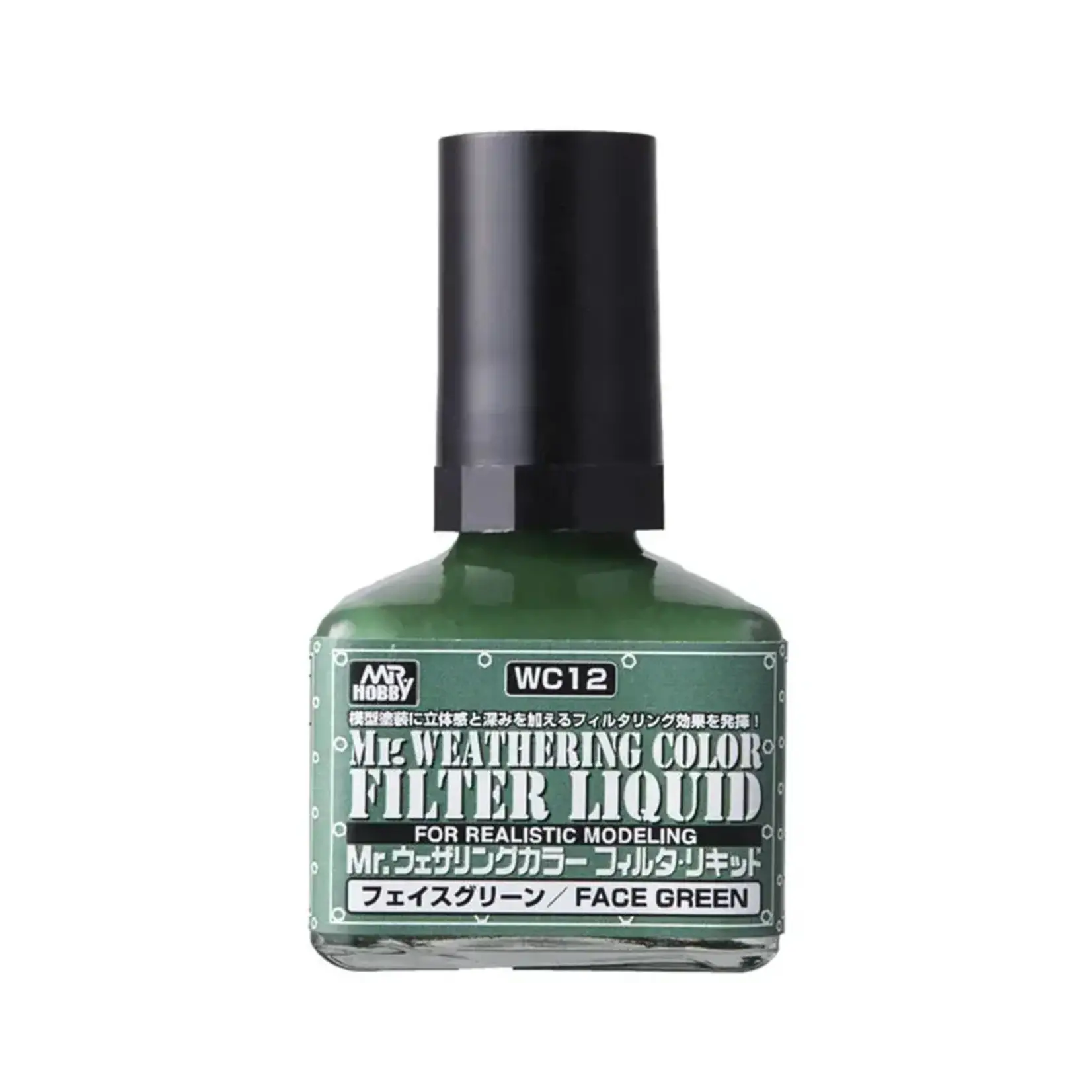 GSI Creos GNZ-WC12 GSI Creos Mr. Hobby WC12 Mr. Weathering Color Filter Liquid Green