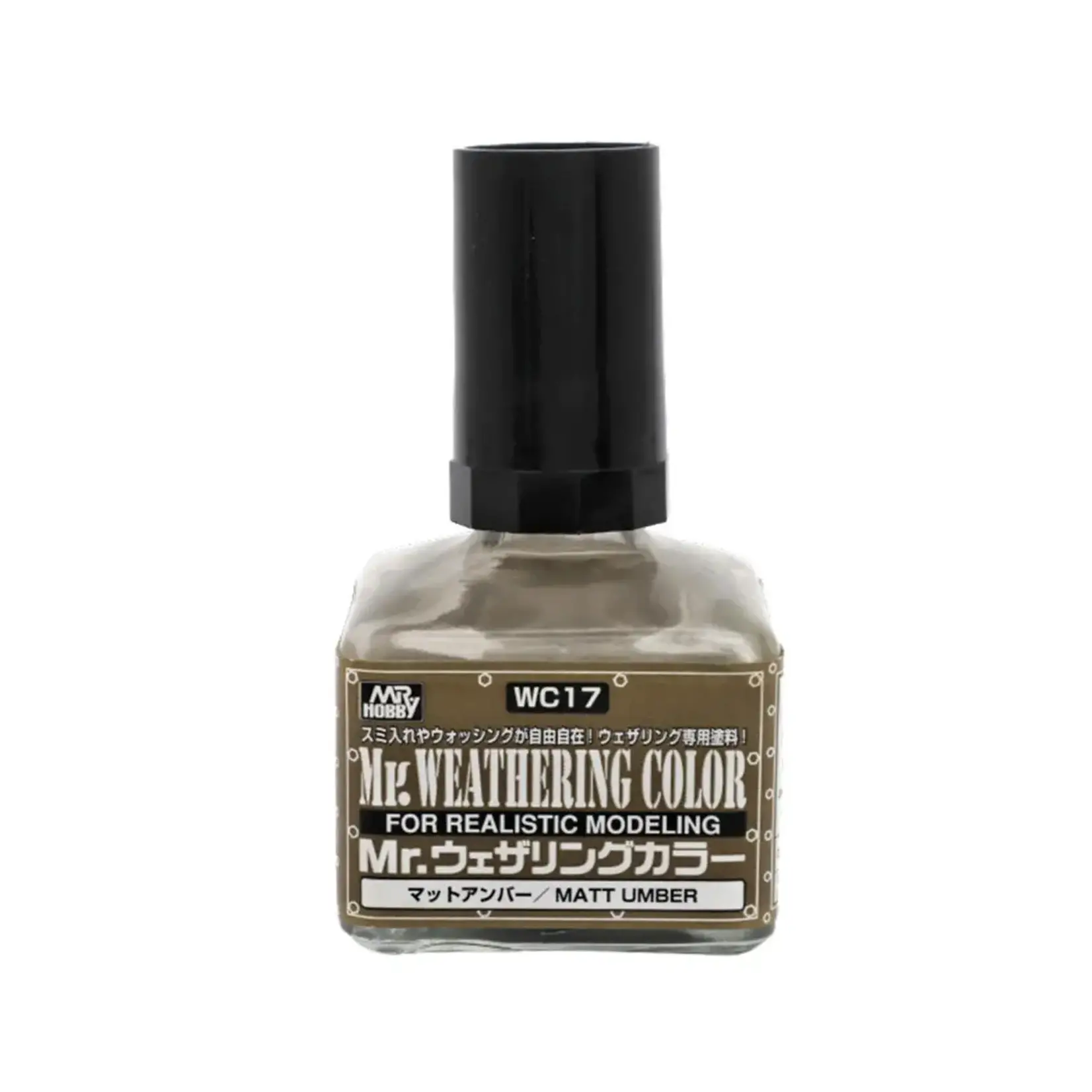 GSI Creos GNZ-WC17 GSI Creos Mr. Hobby WC17 Mr. Weathering Color Matte Umber