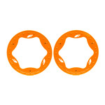 Traxxas TRA10977-ORNG Traxxas Funco 3.9" Orange Funco Rear Beadlock Rings (2)