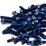 Sticky Kicks SK5118TB Sticky Kicks Stick Kicks RC TRUE BLUE 4WD B74.2 V3 Titanium Screw Set Plus Kit Blue