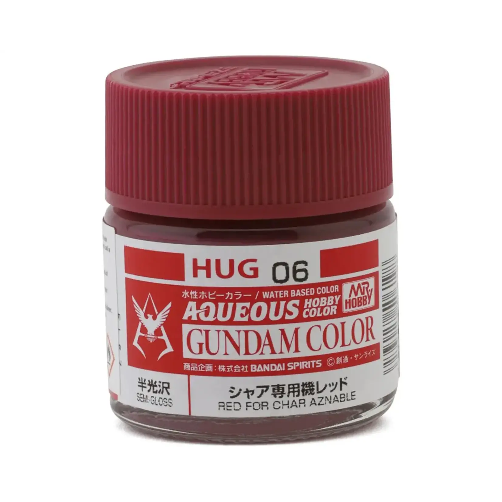 GSI Creos GNZ-HUG06 GSI Creos Mr. Hobby "Aqueous Gundam Color" Acrylic paint (Char Aznable Gundam Red) (10ml)