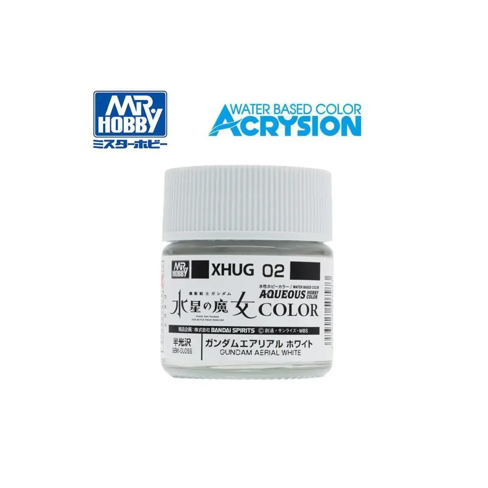 GSI Creos GNZ-XHUG02 GSI Creos Mr. Hobby XHUG02 Gundam Aerial White "Aqueous Gundam Color"
