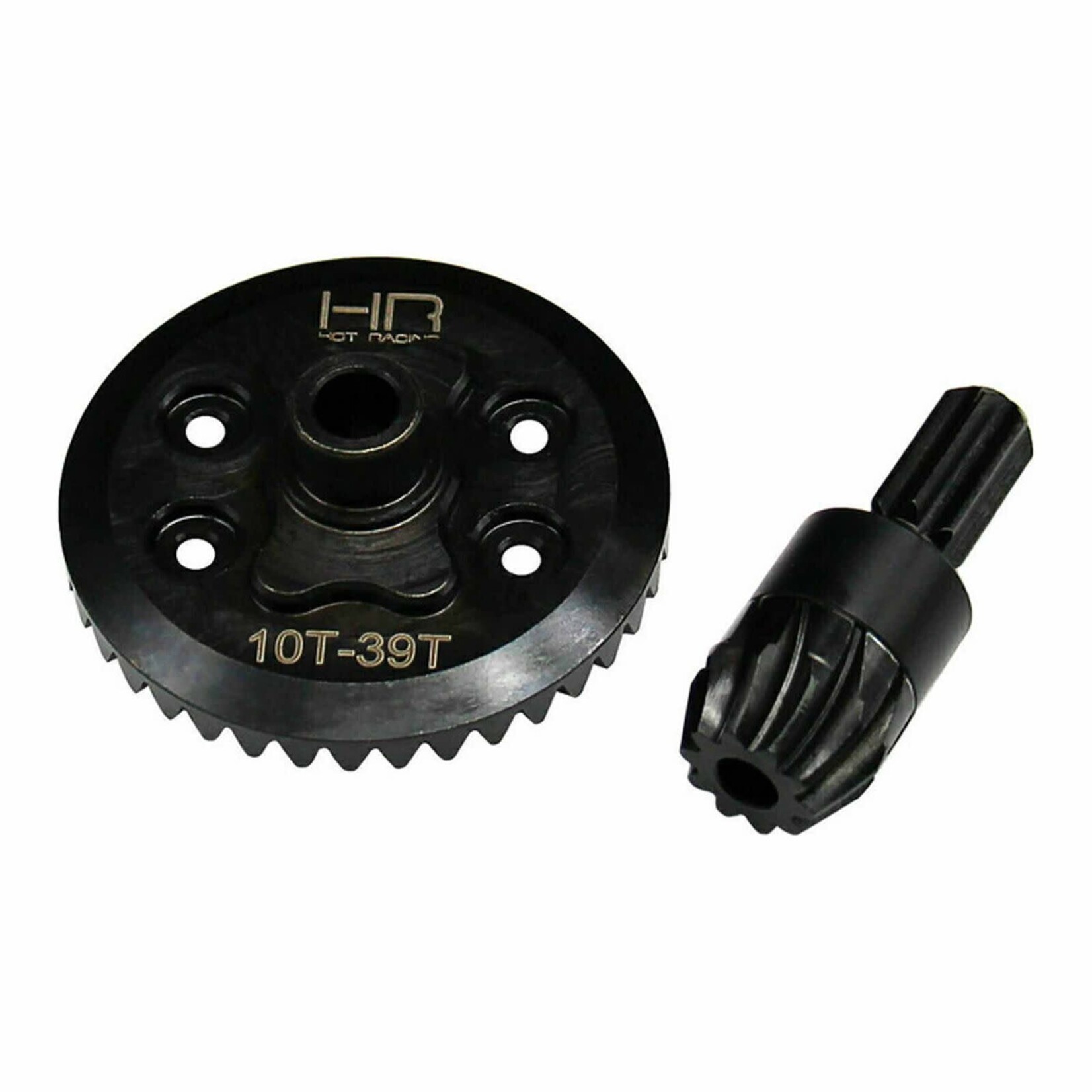 Hot Racing HRASMMX9390R Hot Racing Steel Helical Differential Ring & Pinion Gear for Traxxas Mini Maxx (Rear) (39T/10T)