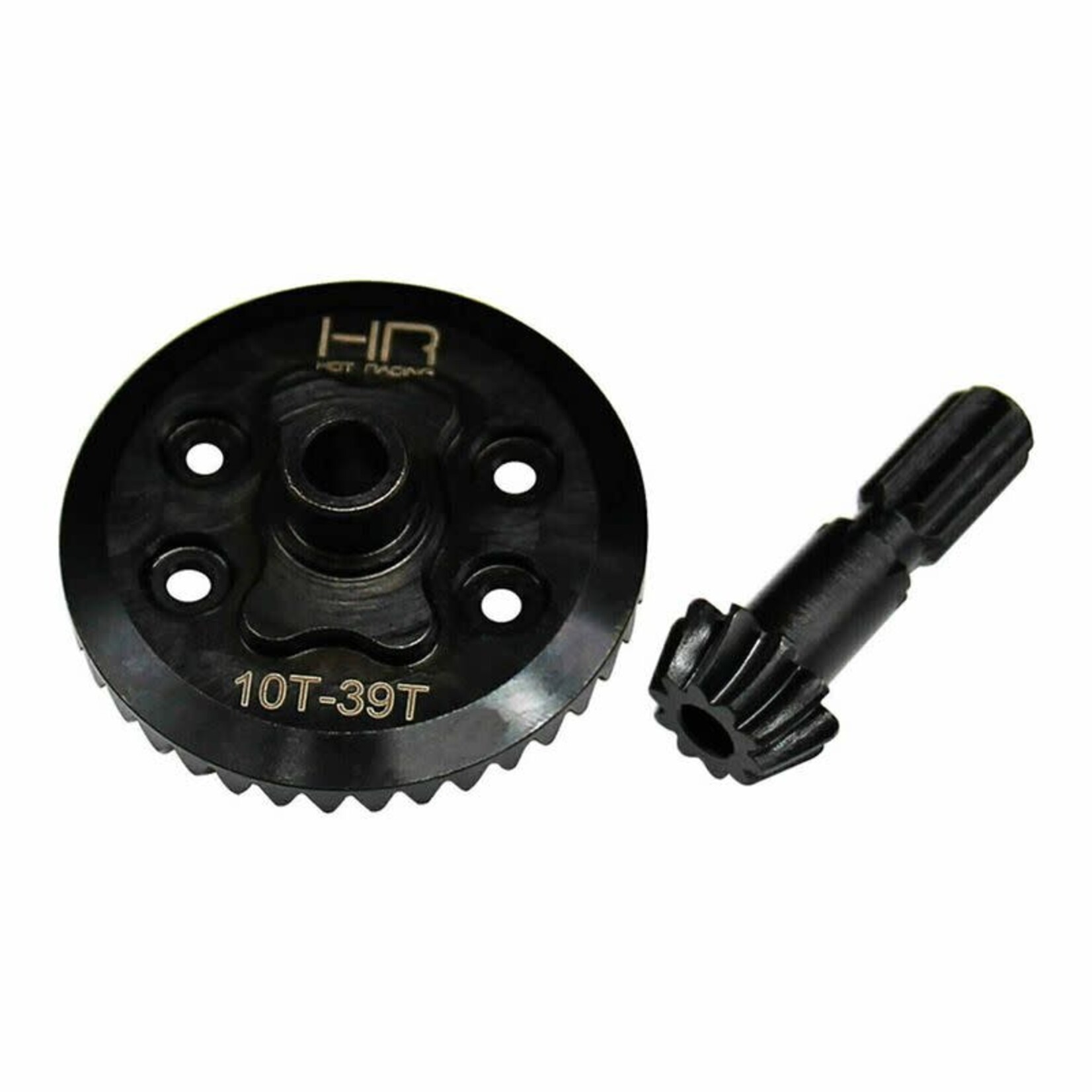 Hot Racing HRASMMX9390F Hot Racing Steel Helical Differential Ring & Pinion Gear for Traxxas Mini Maxx (Front) (39T/10T)