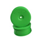 DE Racing DER-SB-AFG Speedline Buggy Front Wheels for Associated B6 B7 Green (2)