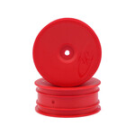 DE Racing DER-SB-AFR Speedline Buggy Front Wheels for Associated B6 B7 Red (2)