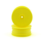 DE Racing DER-SB-AFY Speedline Buggy Front Wheels for Associated B6 B7 Yellow (2)