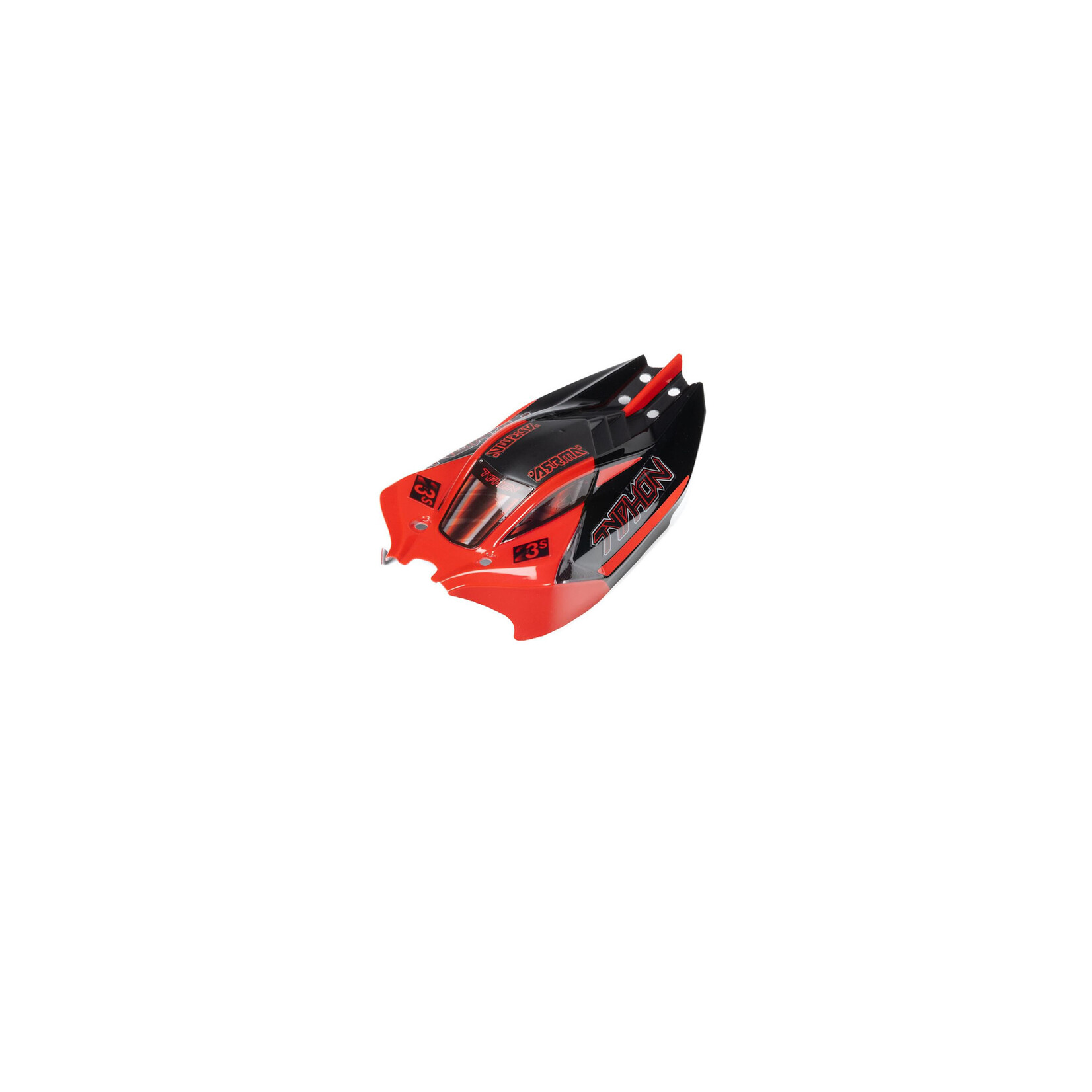 Arrma ARA-1561 Arrma TYPHON GROM Body (Red/Black)