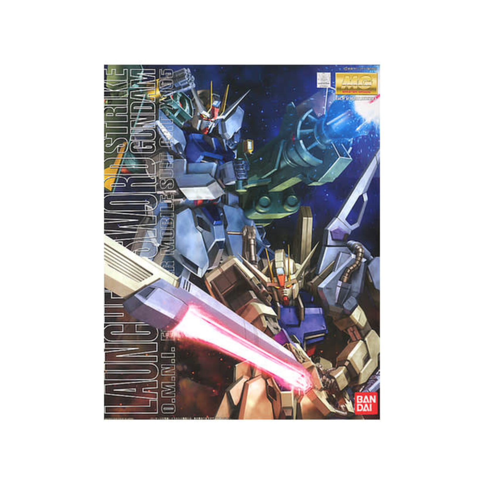 Bandai BAN2028922 Bandai MG Launcher/Sword Strike Gundam "Gundam SEED"