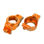 Traxxas TRA7832-ORNG Traxxas X-Series Orange Aluminum Caster Blocks (L&R)