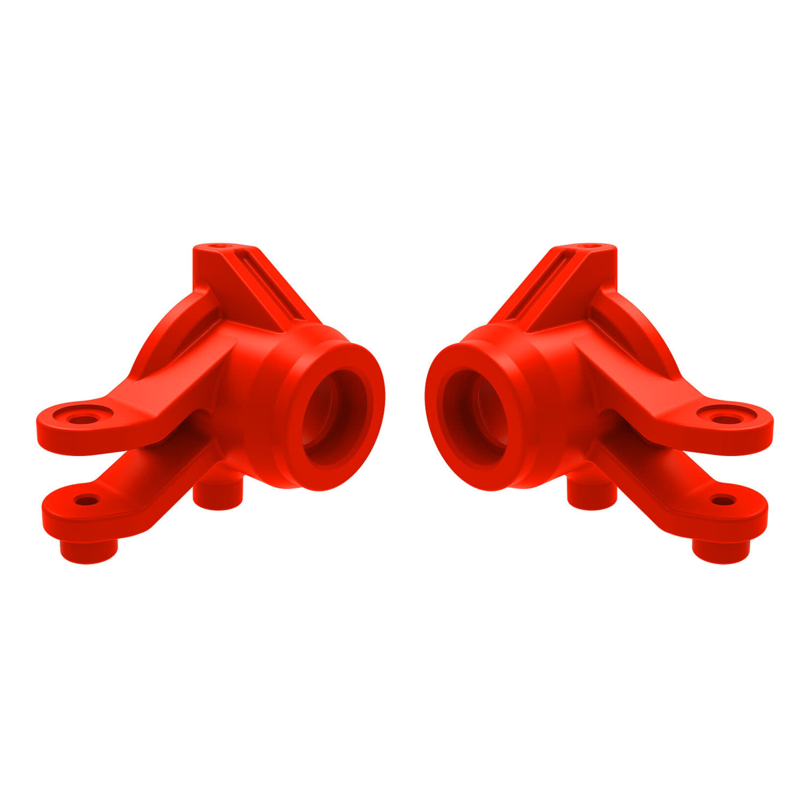 Traxxas TRA10736-RED Traxxas Mini Maxx Red Steering Blocks (L&R)