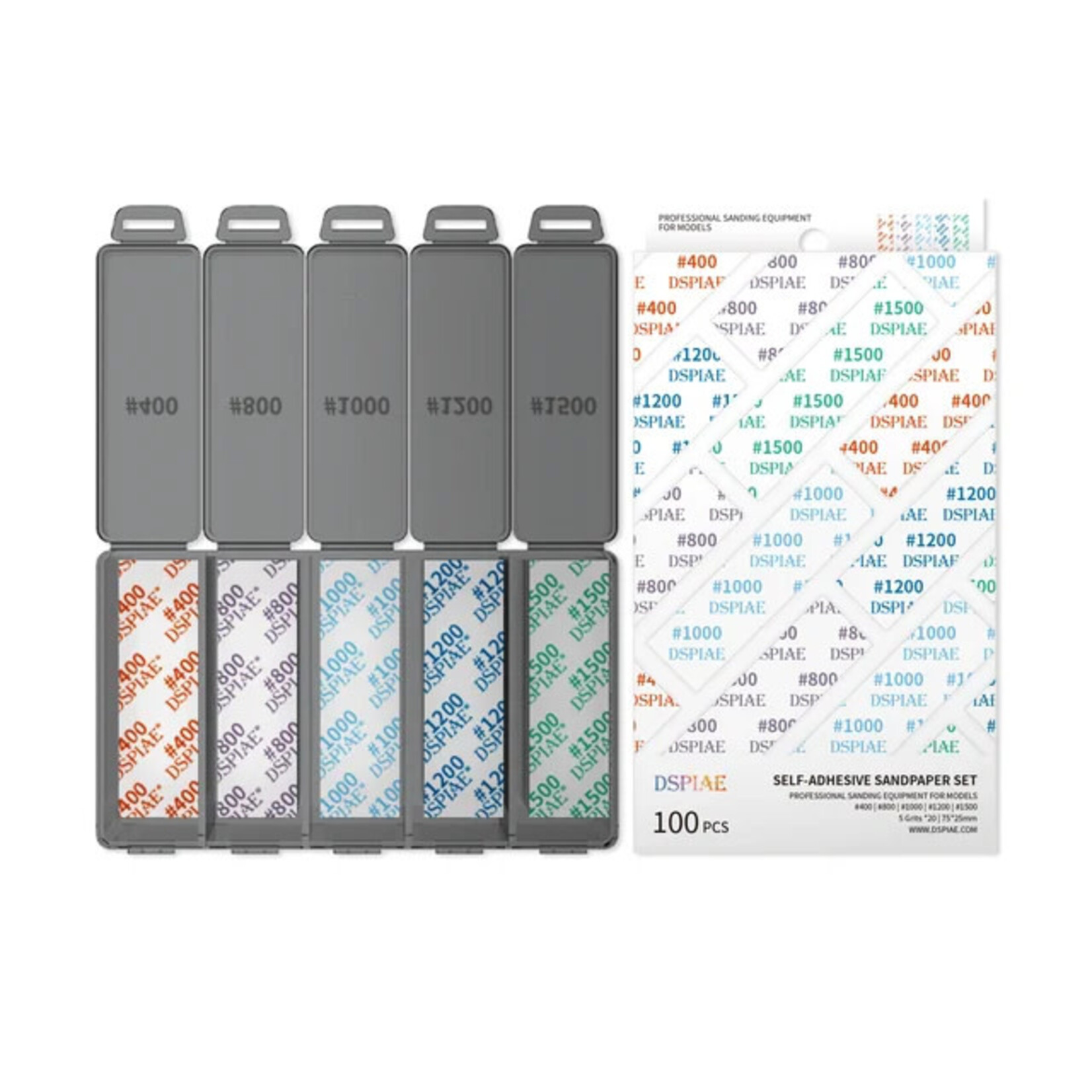 DSPIAE S01 DSPIAE DSP-S01 Reusable Self-Adhesive Sandpaper Set