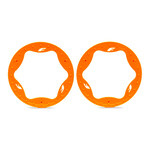 Traxxas TRA10948-ORNG Traxxas Funco 4.3" Orange Funco Rear Beadlock Rings (2)