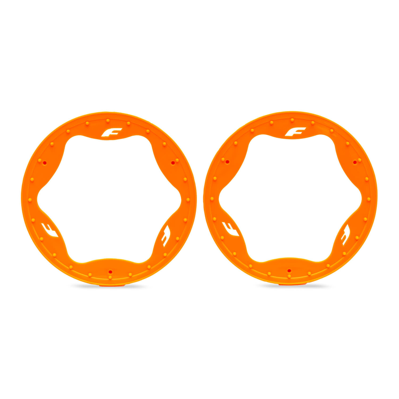 Traxxas TRA10948-ORNG Traxxas Funco 4.3" Orange Funco Rear Beadlock Rings (2)