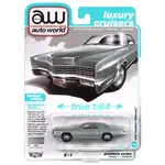 Auto World AWSP185B Auto World 1967 Cadillac Eldorado (Light Green Crystal Firemist Metallic) 1:64 Diecast