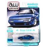 Auto World AWSP187A Auto World 1988 Chrysler Conquest TSi (Bright Blue Metallic) 1:64 Diecast