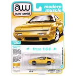 Auto World AWSP187B Auto World 1988 Chrysler Conquest TSi (San Marino Yellow) 1:64 Diecast