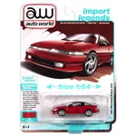 Auto World AWSP189A Auto World 1991 Mitsubishi Eclipse GSX (Maranello Red) 1:64 Diecast