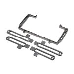 TLR TLR-1101 TLR 22X Carbon Battery Mount Set