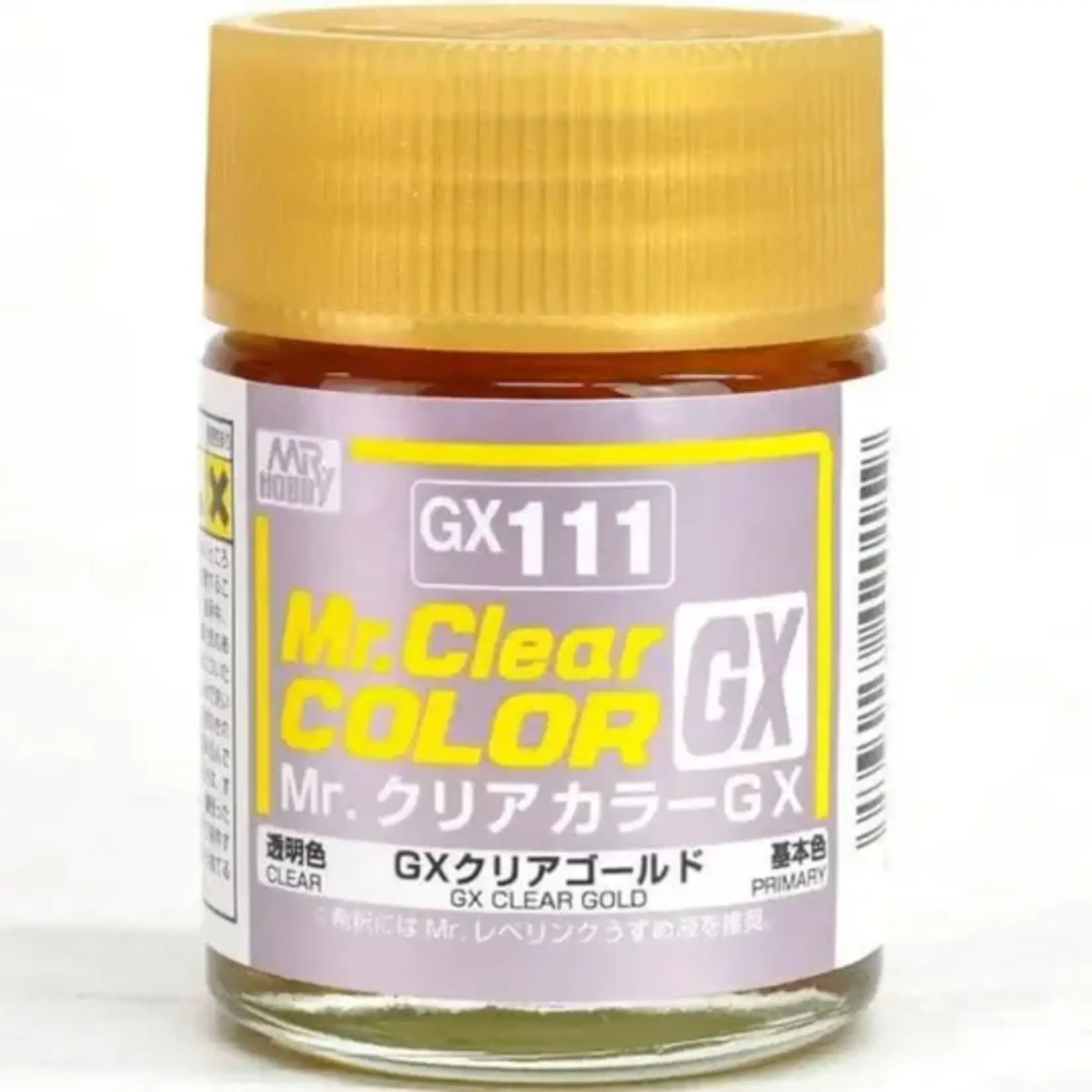GSI Creos GNZ-GX111 Mr. Color GX Clear Gold 18ML
