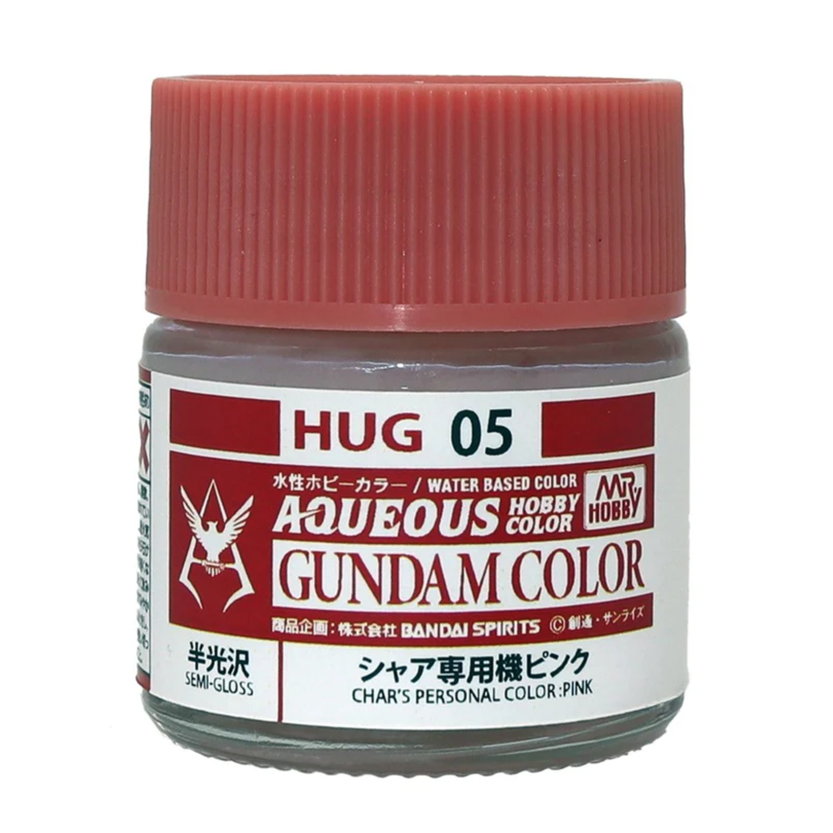 GSI Creos GNZ-HUG05 GSI Creos Mr. Hobby "Aqueous Gundam Color" Acrylic paint (Char Aznable Pink) (10ml)