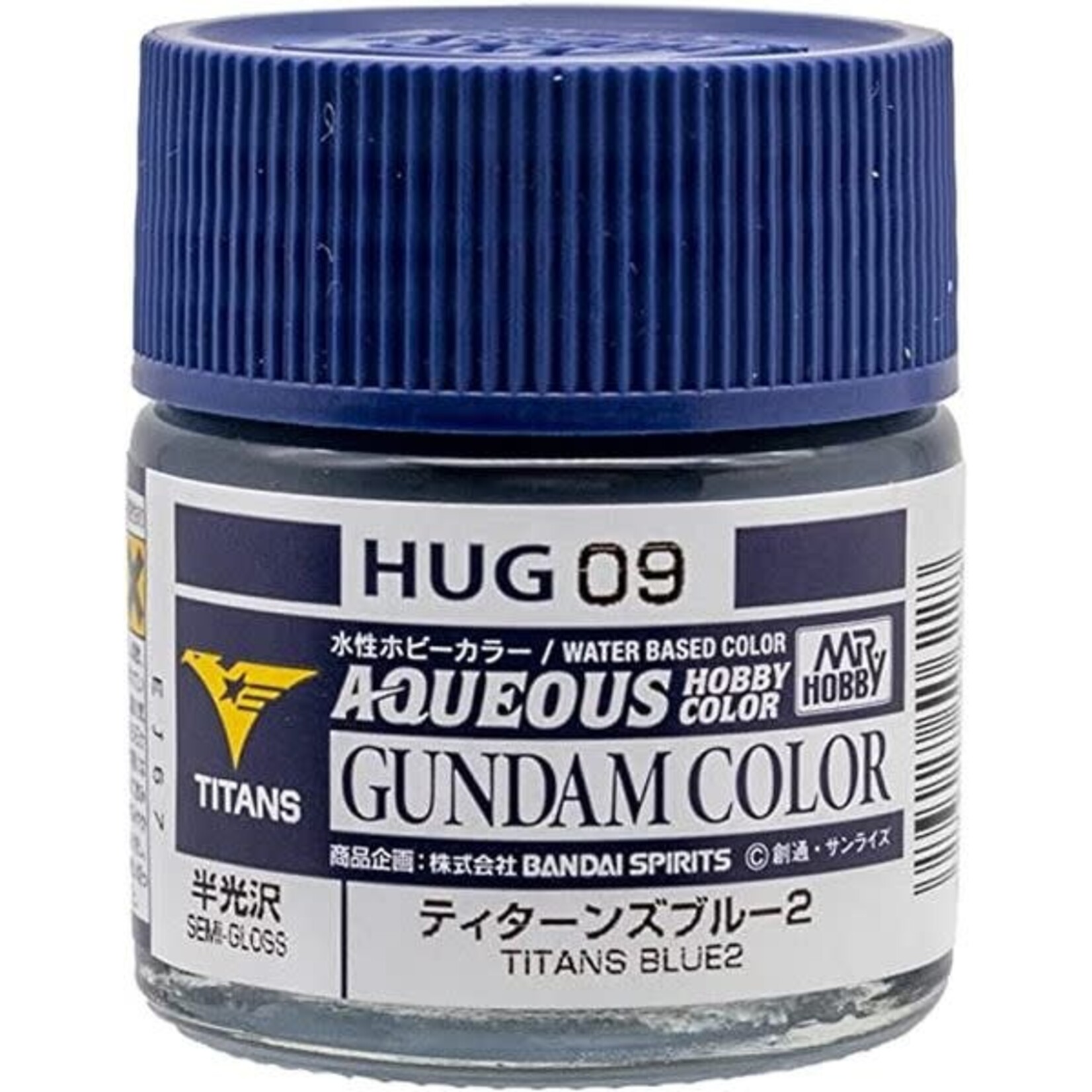 GSI Creos GNZ-HUG09 GSI Creos Mr. Hobby "Aqueous Gundam Color" Titans Blue 2 (10ML)