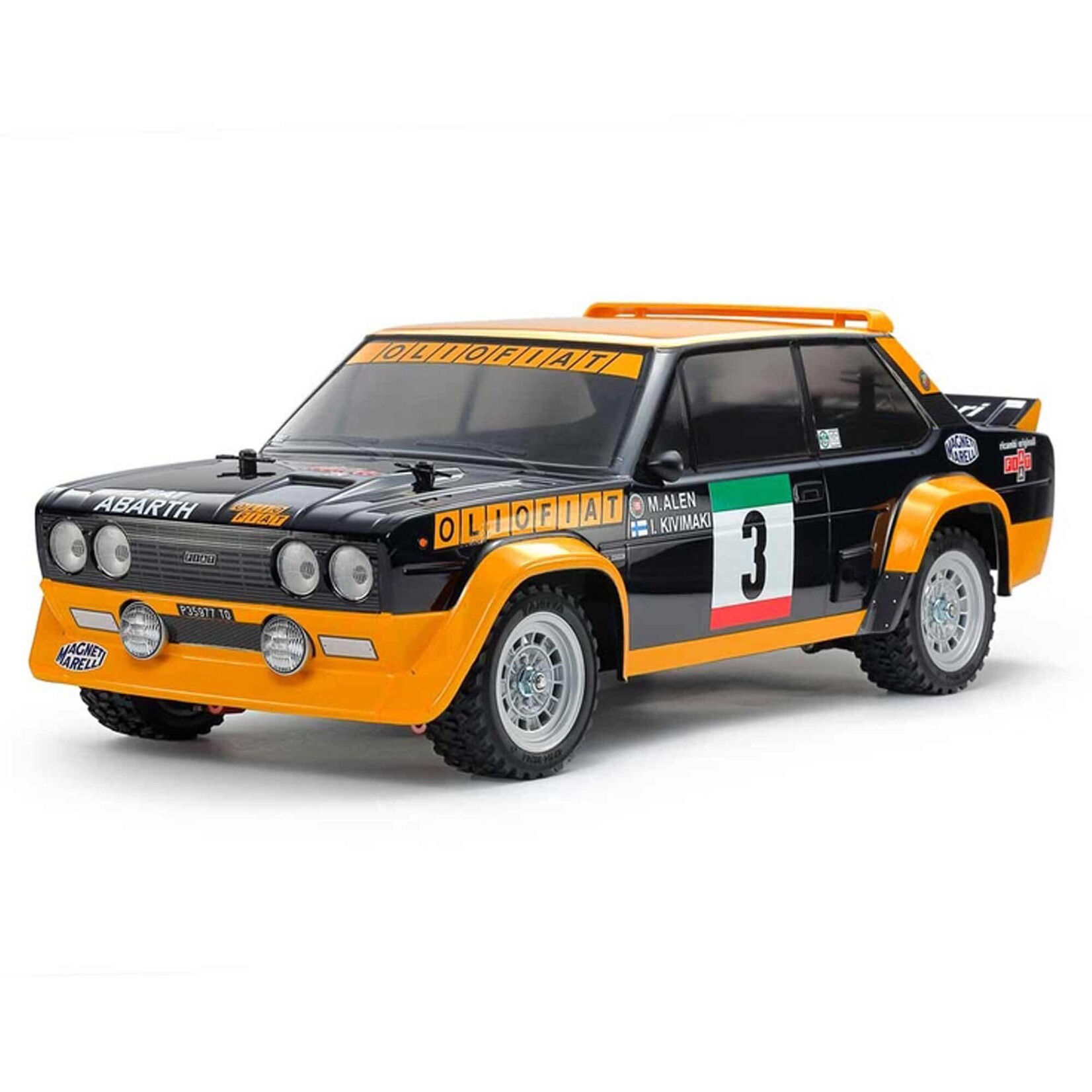 Tamiya TAM58723A Tamiya Fiat 131 Abarth Rally Olio 1/10 4WD Electric Kit (MF-01X)