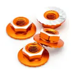 1UP 1UP870601 1up Racing 7075 Aluminum Lockdown M4 Wheel Nuts Orange