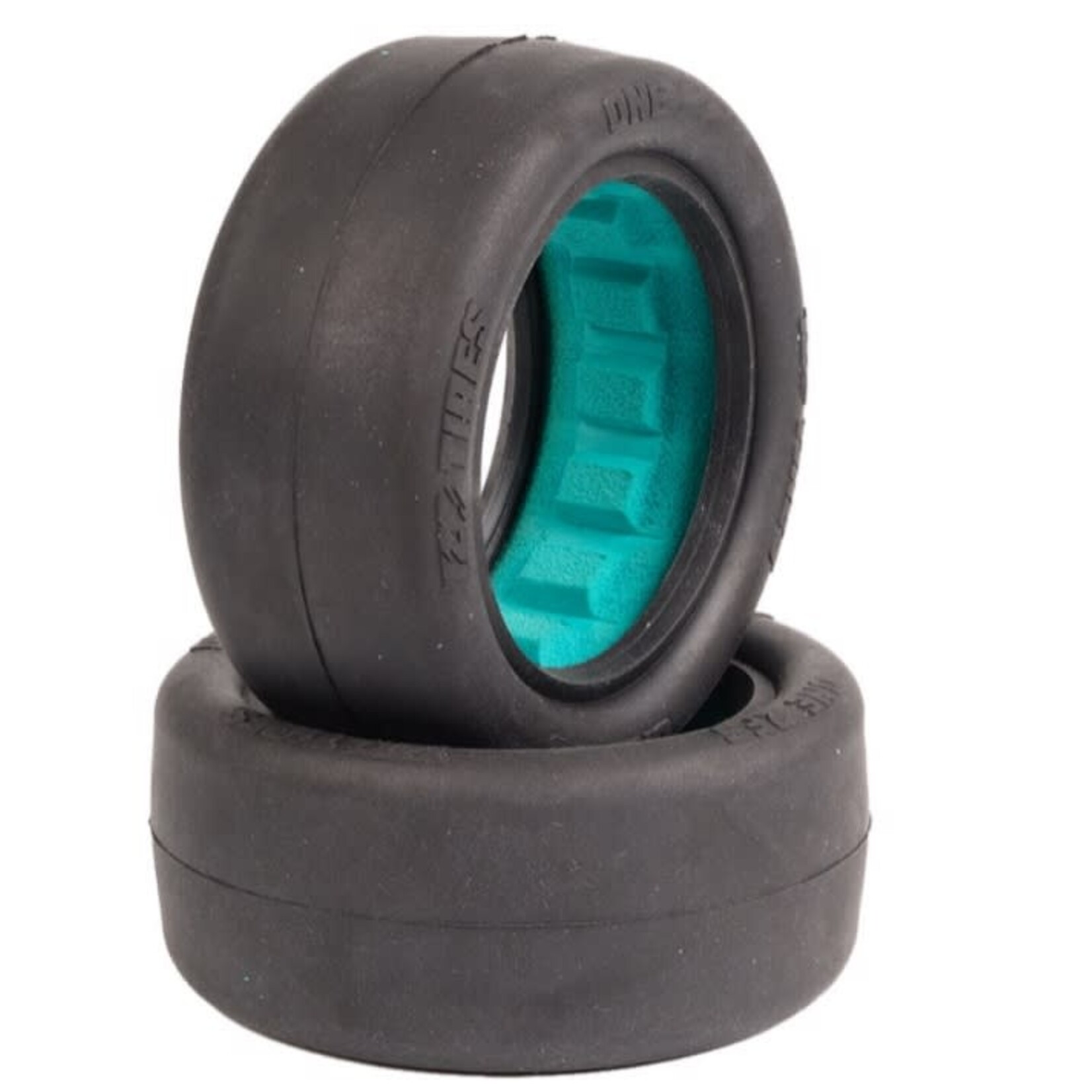 TZO TZO-ONE-4F-T2 TZO 1/10 4WD 2.2 Front Buggy Tire + with Foam (TEAL)