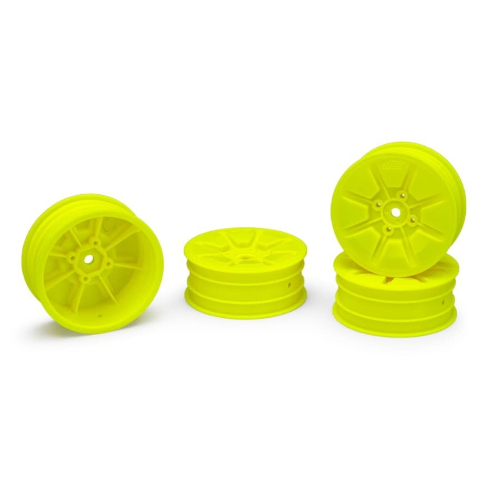 JConcepts JCO3465Y JConcepts Pioneer 2.2 2WD Front Buggy Wheels (Yellow) (4) w/12mm Hex