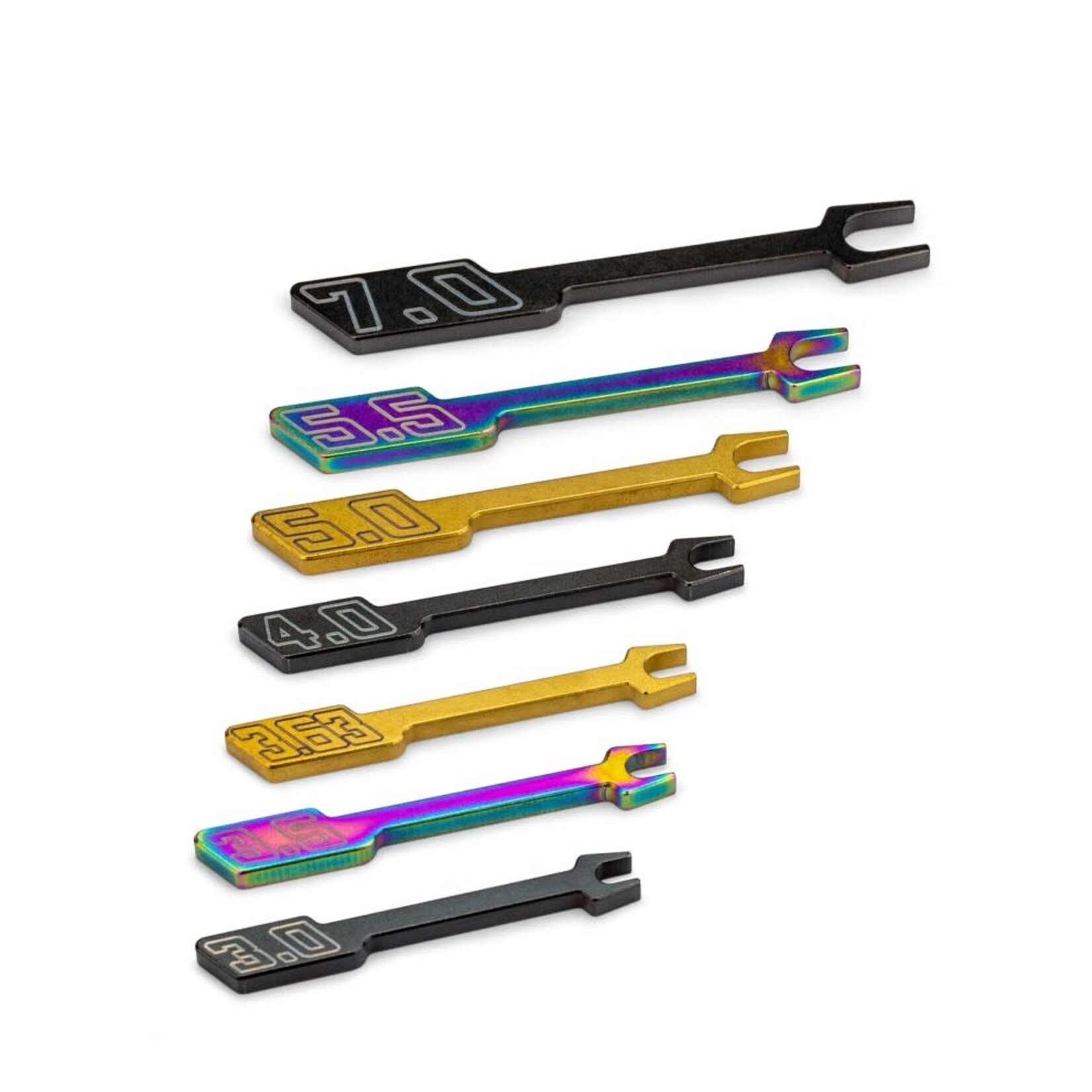 JConcepts JCO5027 JConcepts Steel Open Turnbuckle Wrench Set (7) (3/3.5/3.63/4/5/5.5/7mm)