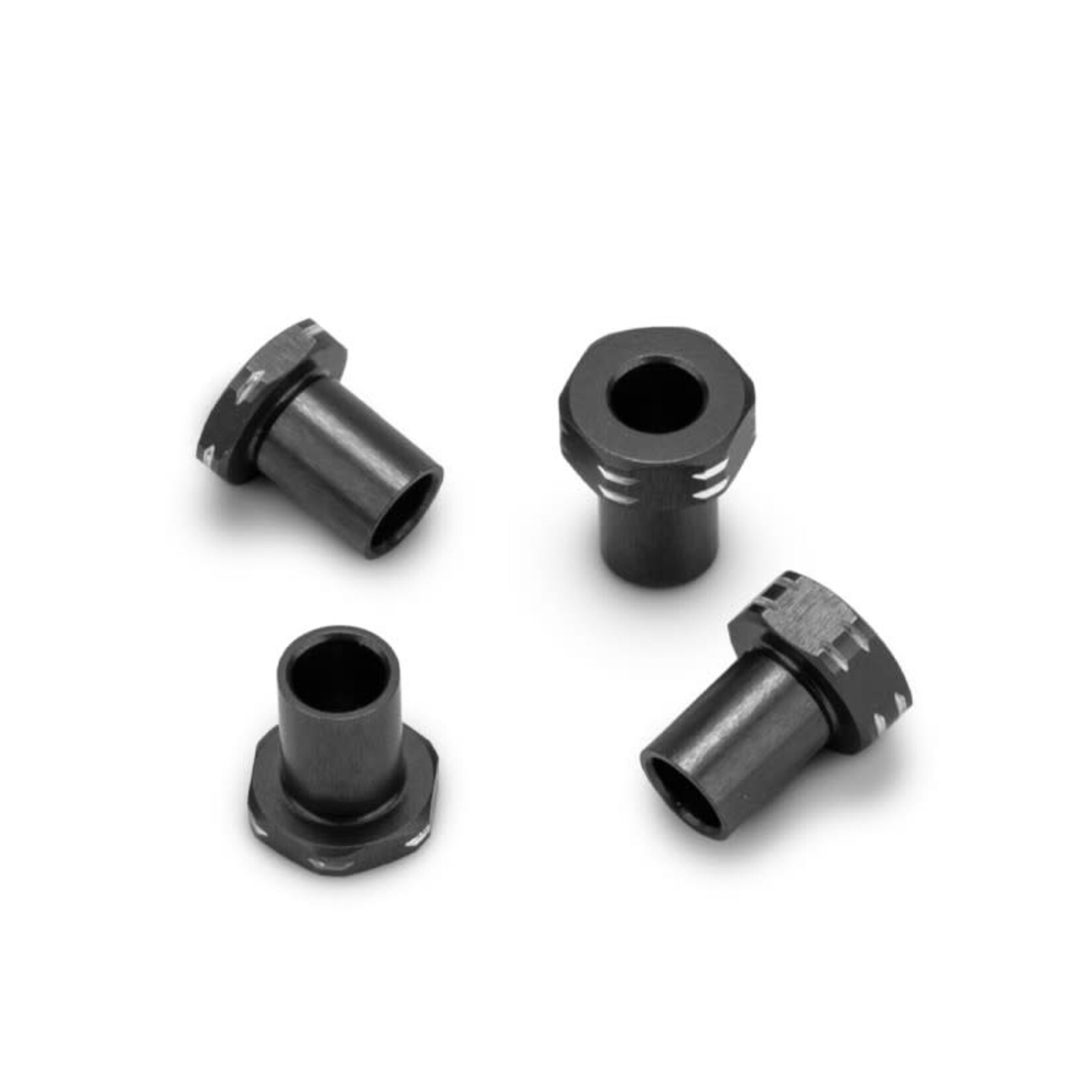 JConcepts JCO5186-2  JConcepts RC10B7 Aluminum Caster Hat Bushings (Black)