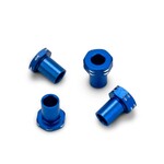 JConcepts JCO5186-1  JConcepts RC10B7 Aluminum Caster Hat Bushings (Blue)