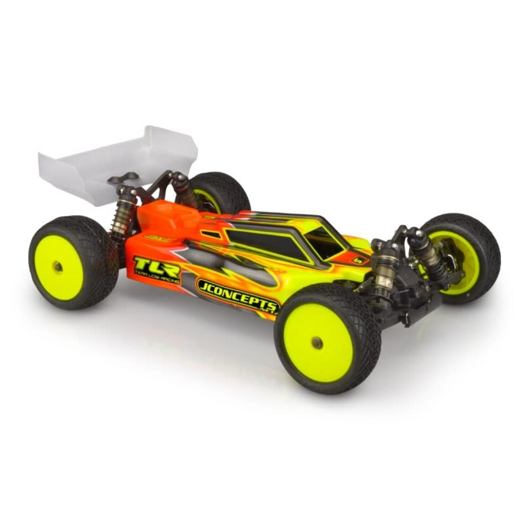 JConcepts JCO0414L JConcepts F2 Body - TLR 22X-4 - Lightweight (Clear)