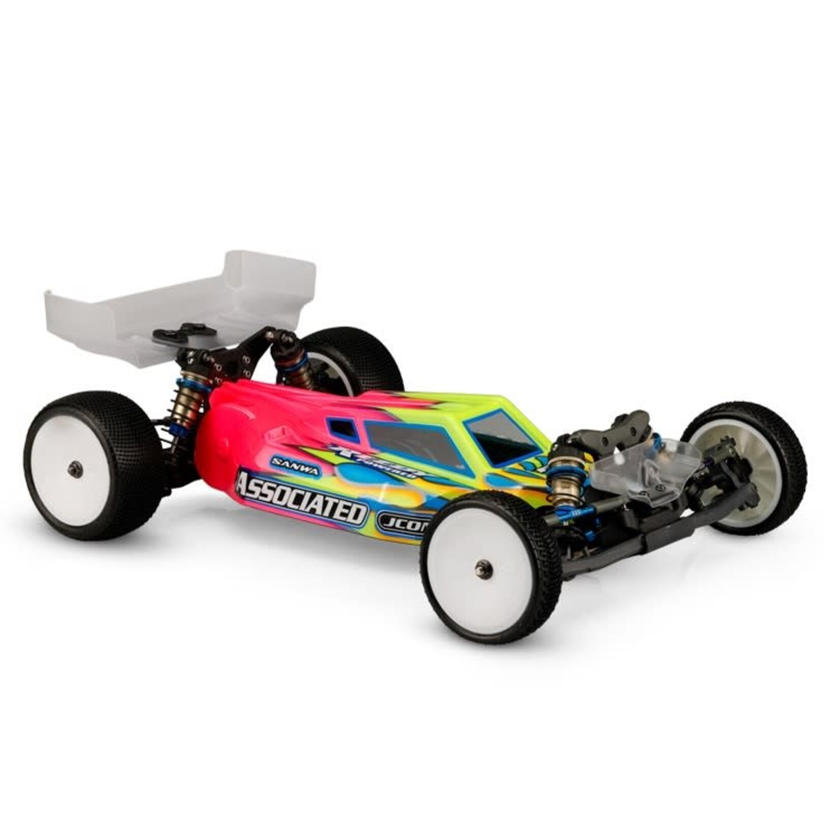 JConcepts JCO0474L JConcepts S2 - B6.4 | B6.4D Body W/ Carpet | Turf Wing Lightweight (Clear)